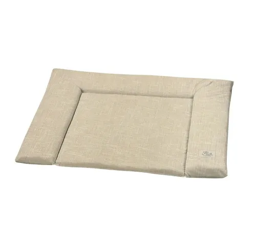 Alvi Wickelauflage Slub Muslin Beige 85x8 cm - Wickelauflage aus hochwertigem Slub Muslin, pflegeleicht und waschbar. Ideal für die sanfte Pflege Ihres Babys. Öko-Tex Standard 100 geprüft.
