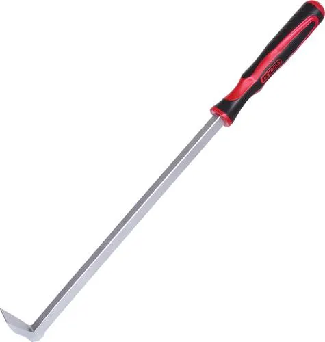 KS Tools 911.8414 Hebeleisen, 90°, 600mm - Brechstangen - Ideal für Montage- und Demontagearbeiten mit abrutschsicherer Auflage und 2-Komponentengriff für maximalen Komfort.