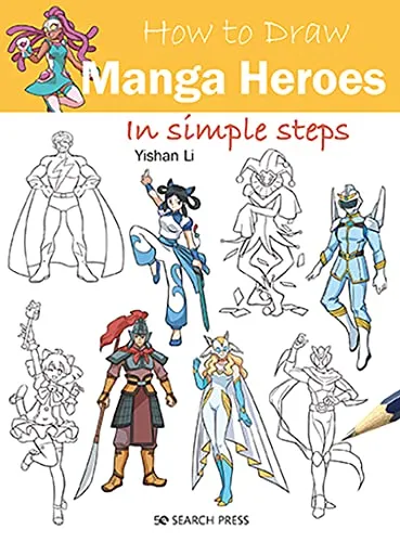 Produktbild How to Draw Manga Heroes in Simple Steps