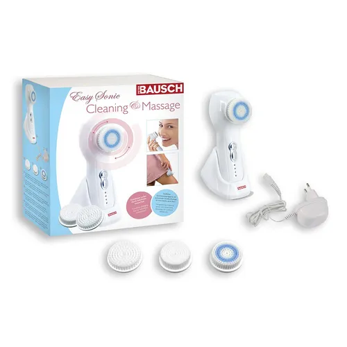 PETER BAUSCH Elektrische Gesichtsreinigungsbürste Easy Sonic - Reinigungs- und Massagegerät - Pflegeaccessoires für eine gründliche Reinigung und sanfte Massage der Haut für ein strahlendes Aussehen.
