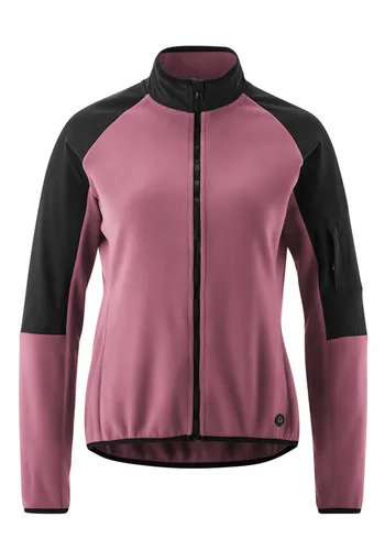 Gonso Radtrikot Adventure Jersey Fleece W - Damen Fahrradtrikot langarm aus weichem Fleece-Material, ideal für kühle Tage, mit Full-Zip und hoch geschlossenem Ausschnitt für optimalen Komfort.