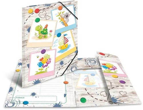 HERMA Fächermappe Sammelmappen A3 Karton Sandkastenfreunde (3 Stück)