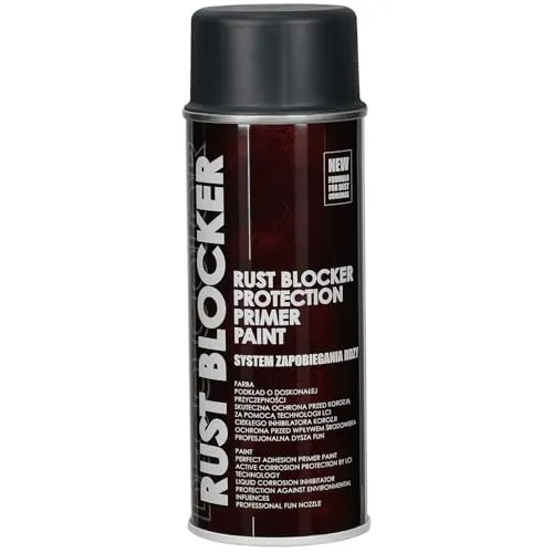 KOTARBAU® Sprühlack Rostschutz für Metall 400 ml Anthrazit RAL 7016 Lack Spray Zinkspray Rostschutzfarbe für Gartenzaun Tore Metallfarbe Sprühfarbe Spraydosen Farbspray Sprühdose DIY