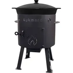 SET Feuerofen Utschak Kukmara mit Kazan aus Gusseisen 16 L