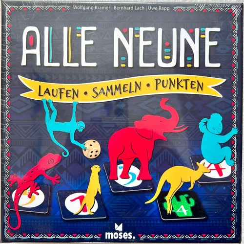 Produktbild Alle Neune Moses Familienspiel Partyspiel Gesellschaftsspiel Würfelspiel 90369