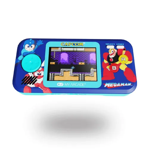 My Arcade Pocket Player PRO Megaman - Konsolen für Retrogaming-Fans, tragbarer Spielspaß mit klassischem Megaman für nostalgische Spielerlebnisse.