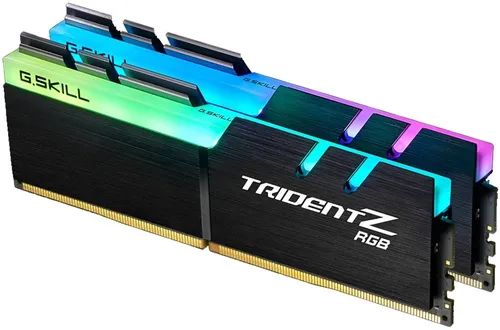 G.Skill Trident Z RGB DDR4 RAM 16GB/32GB - Arbeitsspeicher (RAM) mit stylischem RGB-Design und hoher Geschwindigkeit von 3600 MHz, ideal für Gamer und PC-Enthusiasten.