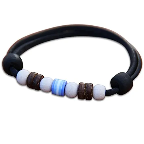 HANA LIMA Armschmuck Damen Armband Lederarmband Surfschmuck Herrenarmband Surferarmband