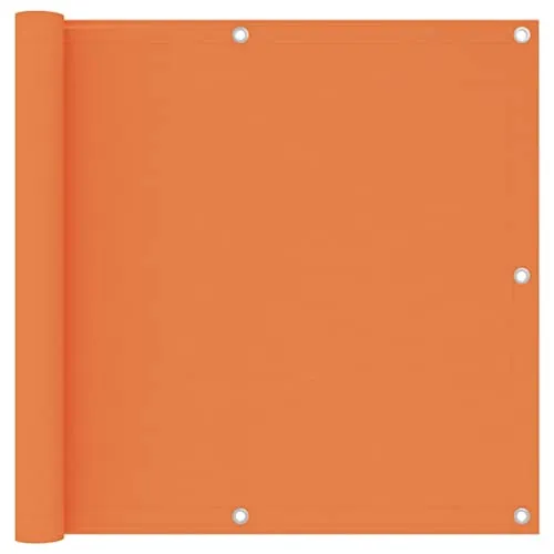 vidaXL Balkon-Sichtschutz Orange 90x600 cm von vidaXL