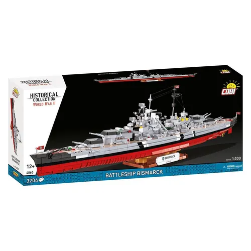 COBI 4860 Battleship Bismarck Klemmbausteine