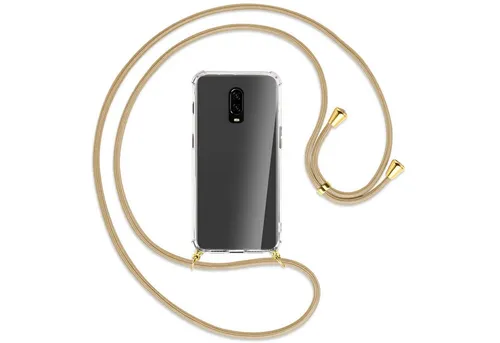 mtb more energy Handykette für OnePlus 6T, OnePlus 7 [NC-001-G], Umhängehülle mit Band [NC-001-G]
