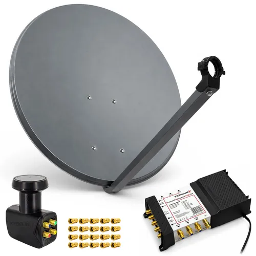 Premium X Satelliten-Komplettanlage 80cm