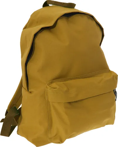 BagBase BG125 | Original Fashion Backpack / Rucksack | 31 x 42 x 21 cm - Farbe: Mustard - Größe: 31 x 42 x 21 cm