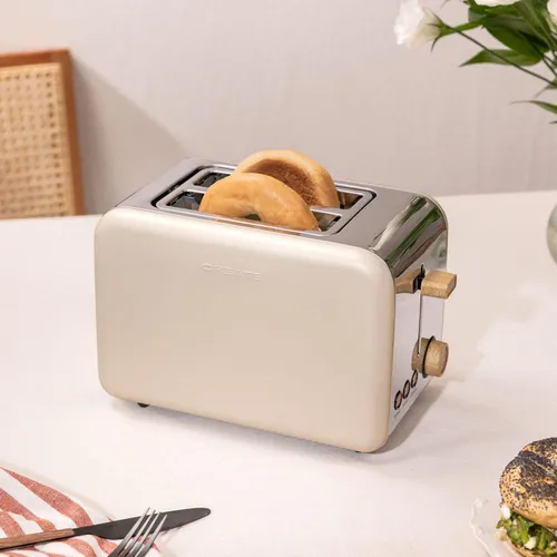 CREATE/TOAST RETRO Toaster Sand