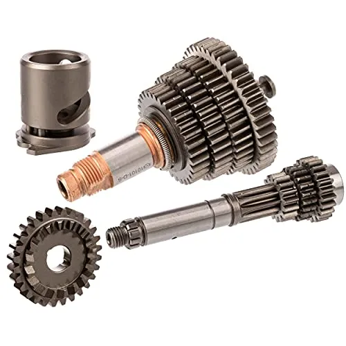 SET Getriebe 4-Gang kpl. mit Schaltwalze (Losrad - 44, 40, 36, 34 Z / Festrad -10, 16, 19, 22 Z) - f. Simson -Motor M500