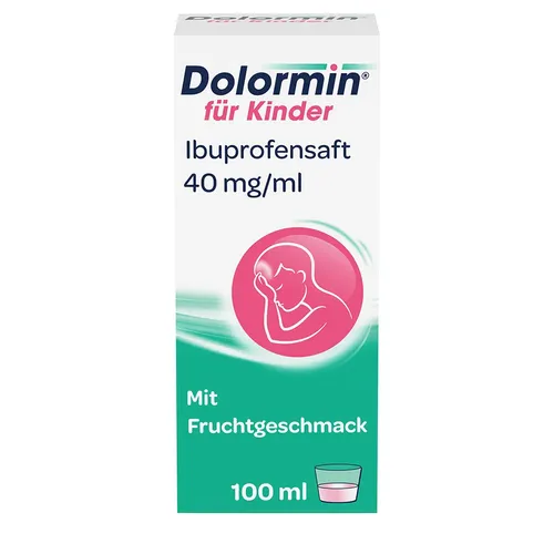 DOLORMIN für Kinder Ibuprofensaft 40 mg/ml