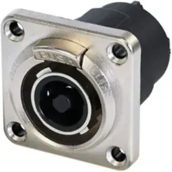 Neutrik NLT4MPXX Einbaubuchse Schwarz, Silber 1St.