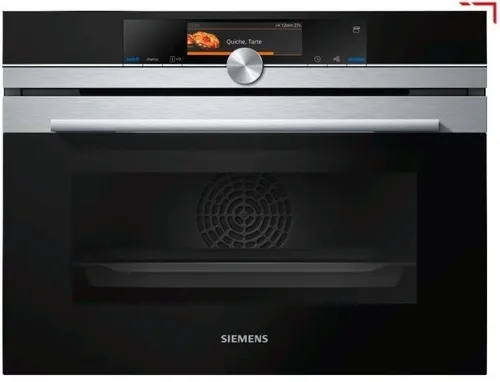 Siemens CS658GRS7 Kompaktbackofen mit Dampfgar-Funktion