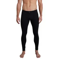 GÖTZBURG Lange Unterhose GÖTZBURG Herren lange Unterhose schwarz uni (1-St) schwarz 7