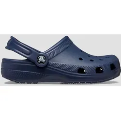 CROCS Classic Clog Kinder blau 32-33 - Clogs für Kinder, leicht und bequem aus strapazierfähigem Croslite™-Material, mit Belüftungsöffnungen für Jibbitz™-Anstecker und einem flexiblen Fersenriemen für optimalen Halt.