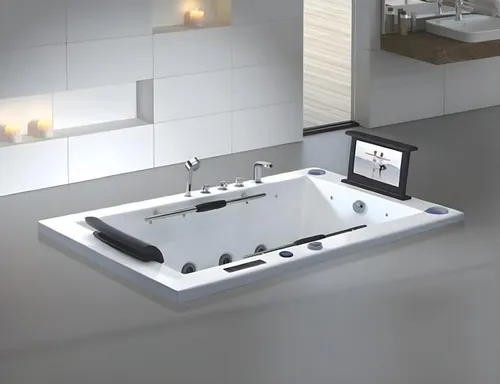 Sprudelbad Whirlpool Hydromassagewanne 190x115 cm - Moderner Whirlpool für entspannende Momente, mit komfortabler Größe von 190x115 cm. Ideal für Ihr Badezimmer, sorgt für ein luxuriöses Badeerlebnis. Herstellergarantie: 2 Jahre.
