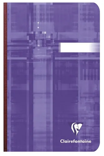 CLAIREFONTAINE Notizheft Clairefontaine Notizheft 11x17 gebunden liniertt 96Bl