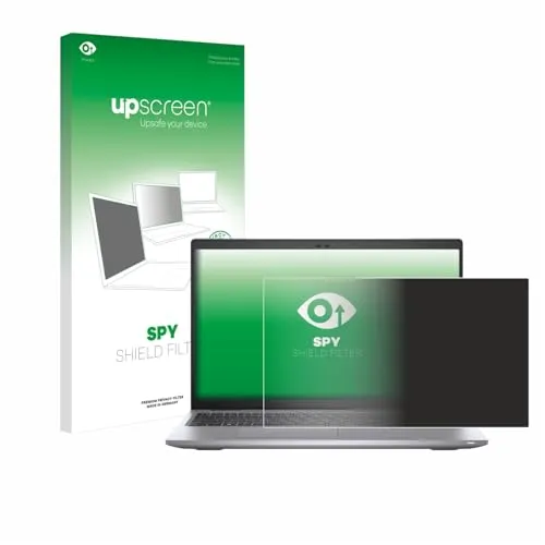 upscreen Blickschutzfilter für Dell Precision 3560 - Privatsphäre und Augenschutz - Displayfilter mit 60° Blickschutz und Blaulichtfilter, reduziert Reflexionen und schützt Ihre Augen, ideal für Dell Precision 3560. Made in Germany.