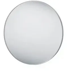 MIRRORS AND MORE Dekospiegel Britney – Rund, Ø 80 cm in silber von MIRRORS AND MORE