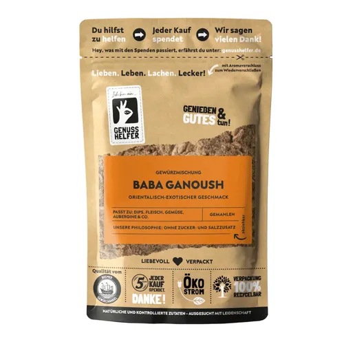 Baba Ganoush, afrikanische Gewürzmischung, gemahlen Bremer Gewürzhandel, 50g