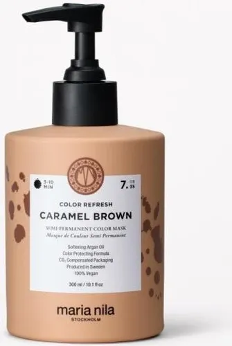 Produktbild Maria Nila Color Refresh Caramel Brown 7.35