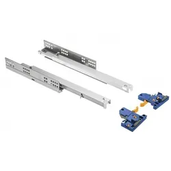 MS Beschläge 1 Paar Unterflurführungen Schubkastenauszug Schubladenauszug Soft Close 450mm