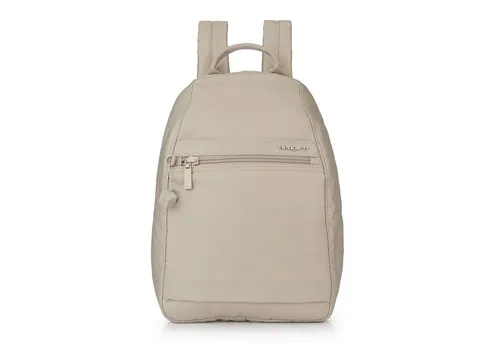 Hedgren Inner City 2 Vogue RFID Rucksack - Cashmere Beige - Stylischer Rucksack mit RFID-blockierendem Material, schützt Ihre persönlichen Daten. Ideal für den Alltag mit mehreren Fächern und verstellbarem Schultergurt.