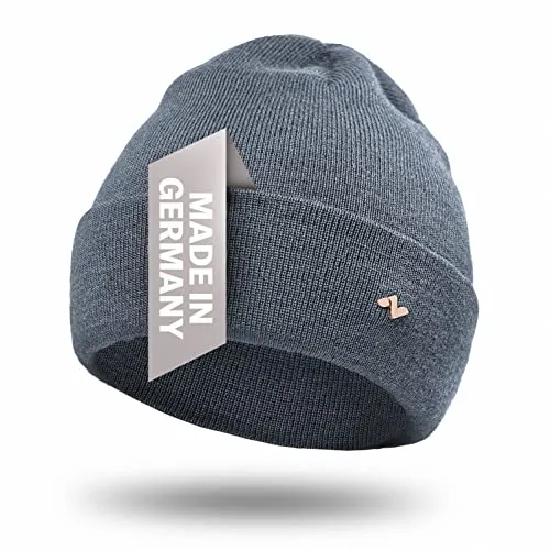 NYTTED® Merino Mütze für Herren & Damen | 100% feinste Merinowolle - Strickmütze aus 100% mulesingfreier Merinowolle für maximalen Komfort und Wärme. Unisex ONE SIZE mit perfekter Passform, ideal für den Winter.