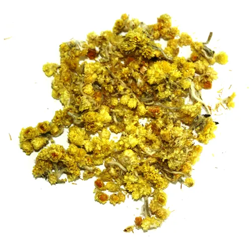 Katzenpfötchen 100 g Ruhrkraut Immortellen 1 kg/ 39,00 € Tee-Meyer g1