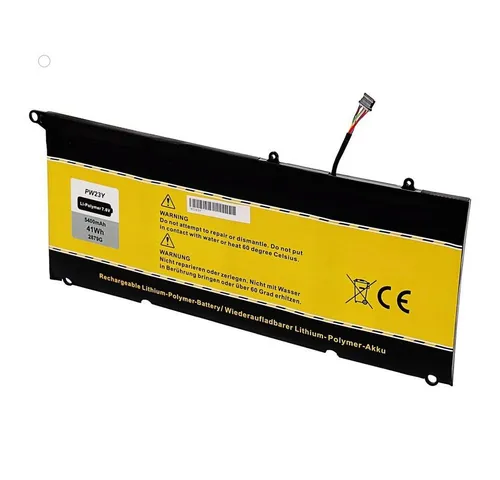 Patona Akku für Dell PW23Y XPS13 9360 5400mAh 7,6 Volt Laptop-Akku Ersatzakku 5400 mAh (7,6 V, 1 St), 100 % kompatibel mit den Original Akkus durch maßgefertigte Passform