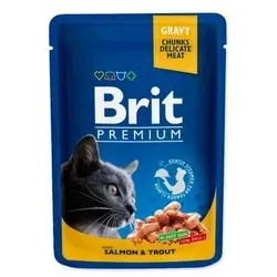 BRIT Cat Lachs und Forelle 100g von Brit