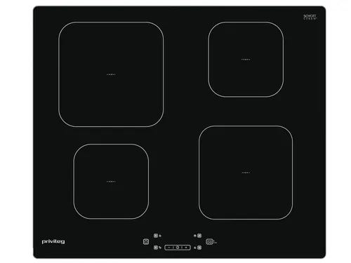 Privileg PS 15Q60 AL Induktions-Kochfeld - 4 Kochzonen mit Booster-Funktion, digitale Touch Control und praktische Automatikfunktionen für müheloses Kochen
