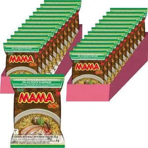 Mama Fertiggericht Pa-Lo Duck Flavour, Nudelsuppe mit Entengeschmack, je 55g, 24 Stück