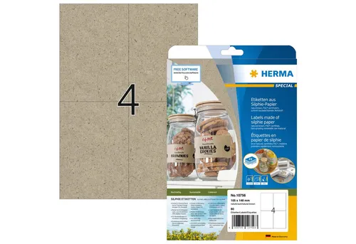 Drucker- & Kopierpapier Braun von HERMA