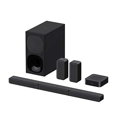 Sony HT-S40R - 600 W 5.1 Kanal Soundbar, kraftvoller Surround-Sound für ein beeindruckendes Heimkino-Erlebnis