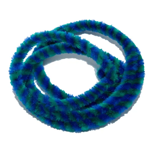 Produktbild Nabenputzringe im Paar, Nabe Ø 232mm, 760mm lang, grün / blau für Motorrad