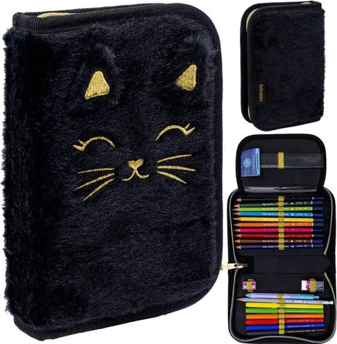 AstraBAG FLUFFY KITTY BLACK, AC11, 503025026