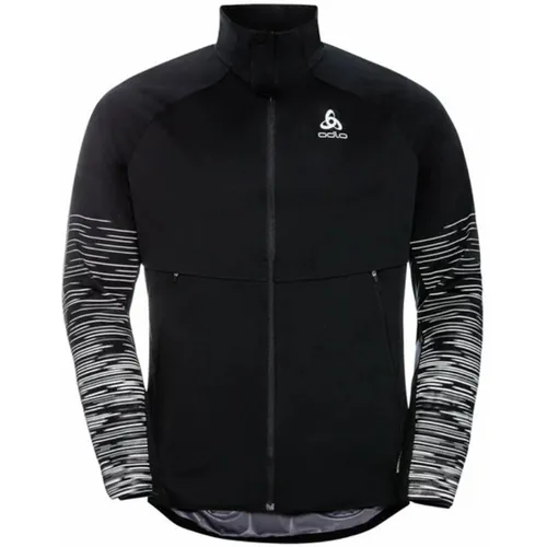Odlo Herren Zeroweight PRO Warm Reflect Laufjacke S - Laufjacke für Herren, bietet optimale Wärme und Sichtbarkeit bei Dunkelheit, ideal für sportliche Aktivitäten im Freien.