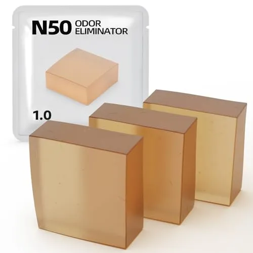 Stück Geruchsentferner N50 für Pura Max Selbstreinigende Katzentoilette, Geruchskontrolle, entfernt hartnäckige Gerüche fasertief (Alte/neue verpackung zufällig) 3