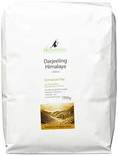 Heuschrecke Bio Tee Darjeeling Himalaya Classic , 1er Pack (1 x 1000 g)