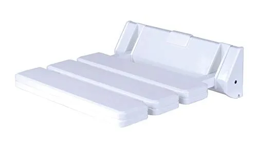 Alberts Duschklappsitz Wand Befestigung Kunststoff 315x225mm