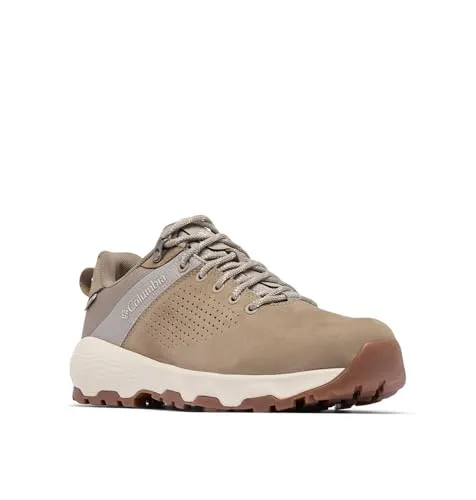 Columbia Damen Newton Nimble Leather Low Rise Wanderschuhe - Wasserdichte Wanderschuhe mit Omni-Grip Traktionsgummi und Techlite Eco-Zwischensohle für optimalen Komfort und Stabilität.