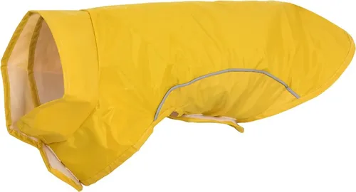 vidaXL Hunde Regenmantel mit Reflexstreifen Polyester Gelb S
