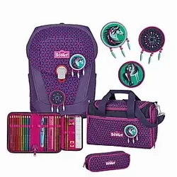 Scout Sunny II Superflash Dreamcatcher 4tlg. Schulranzenset