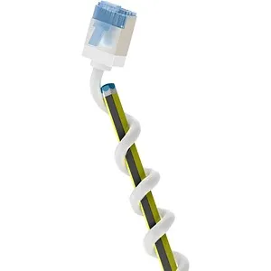 goobay RJ-45 Netzwerkkabel 15,0 m weiß bis zu 10,00 Gbit/Sek. bis zu 500 MHz, 1 St.